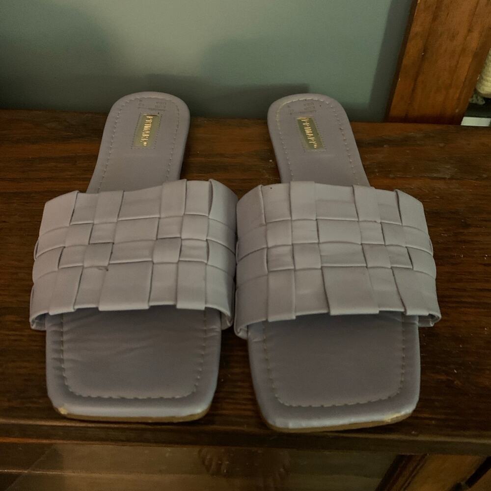 Primark Sandals, Light Blue, Size 9